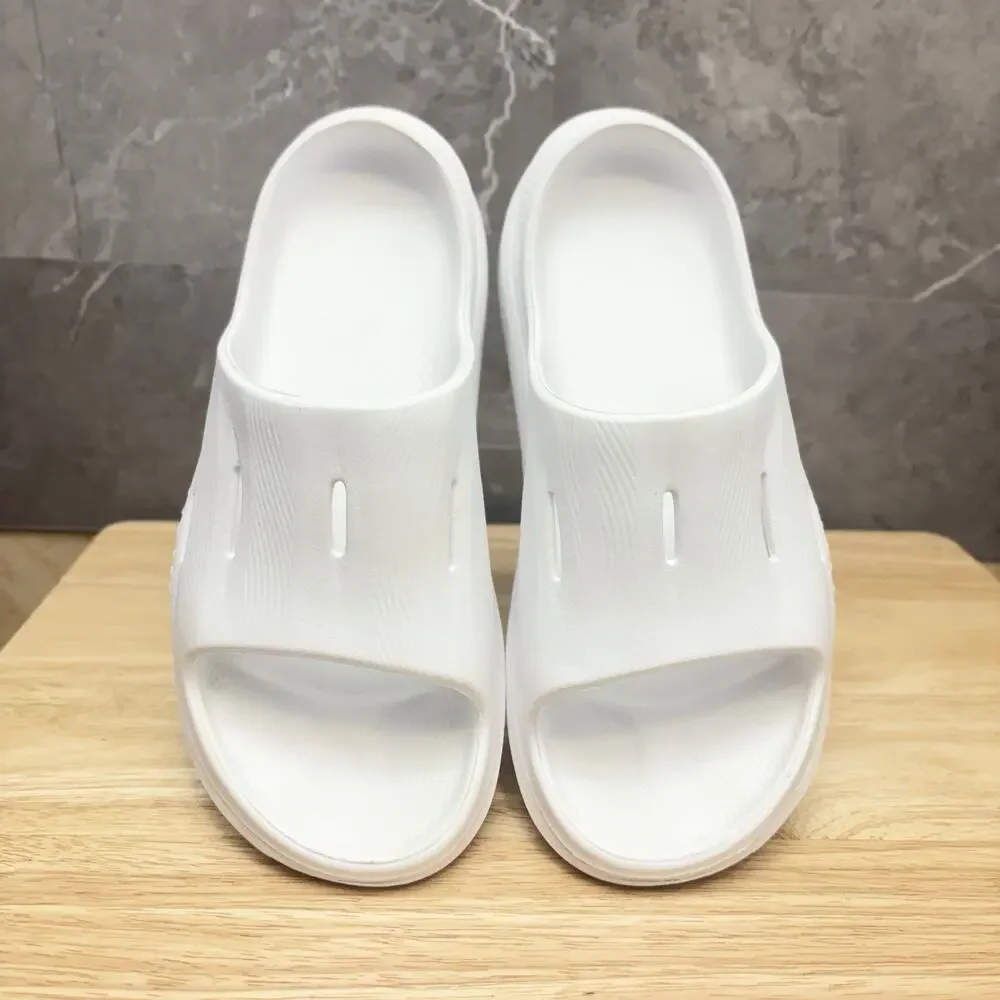 HOKA Ora Recovery Slide 3 White Comfort Sandals Men’s Size 8 Women’s Size 10